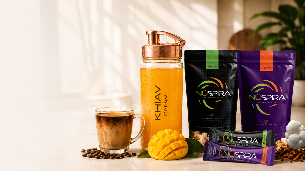 NuSpira coffee lifestyle photograph