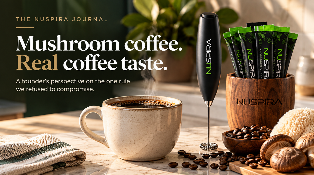 Does Mushroom Coffee Have to Taste Like Mushrooms?