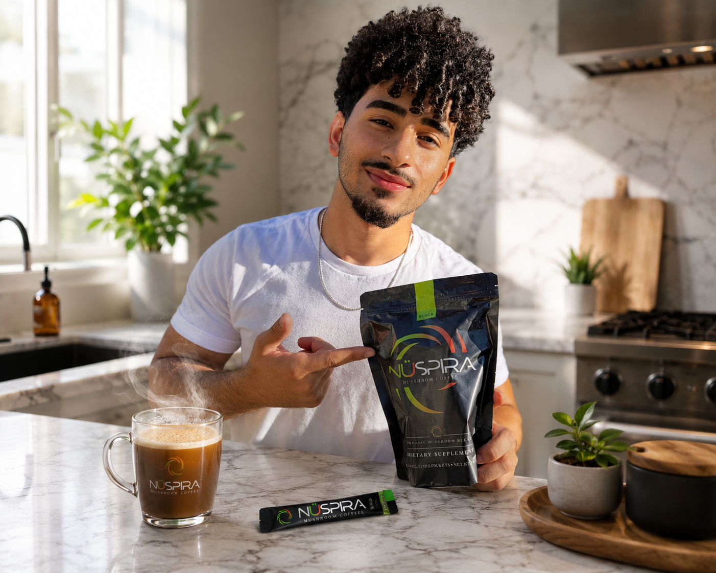 NuSpira Discovery Pack coffee ritual