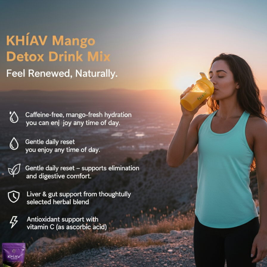 KHĪAV Mango Detox Drink Mix