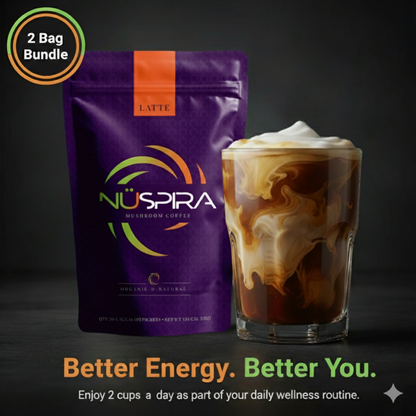 2 Latte Mushroom Coffees