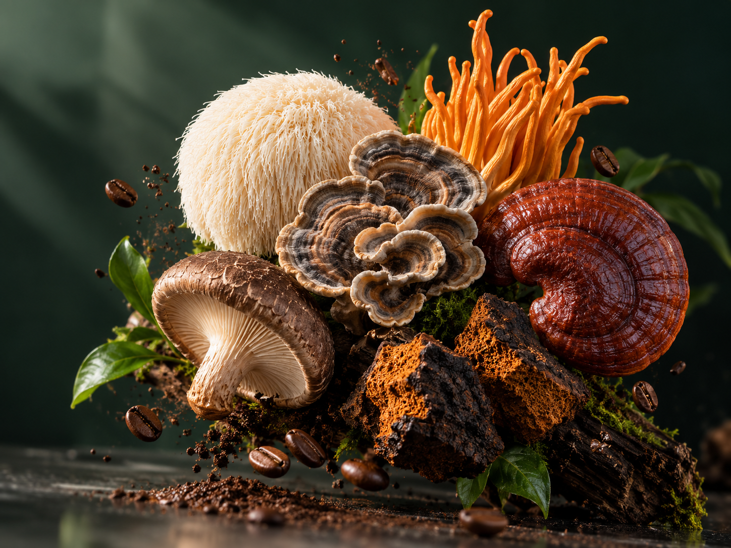 NUCORE 6 organic mushroom blend
