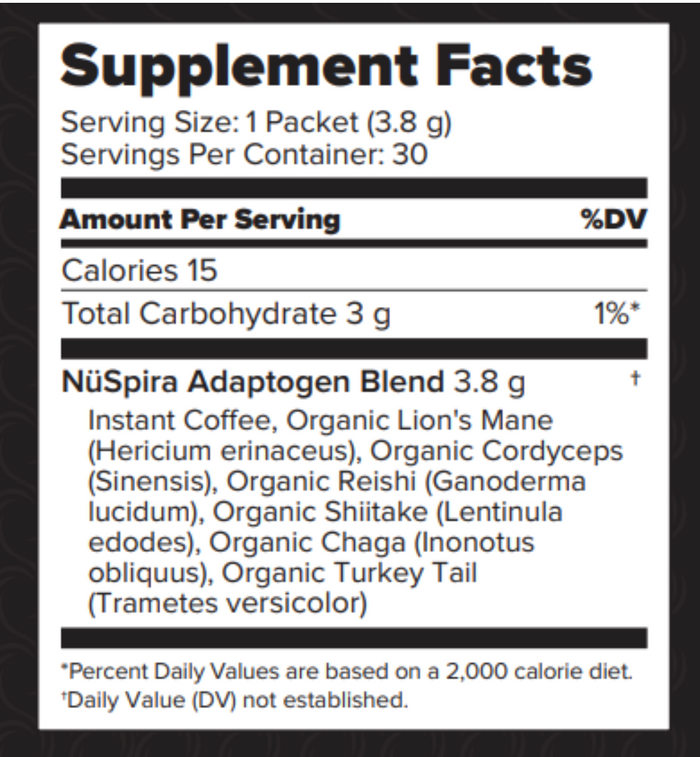 NuSpira Black Coffee product detail