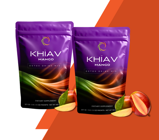 2 KHĪAV Mango Detox Drink Mix