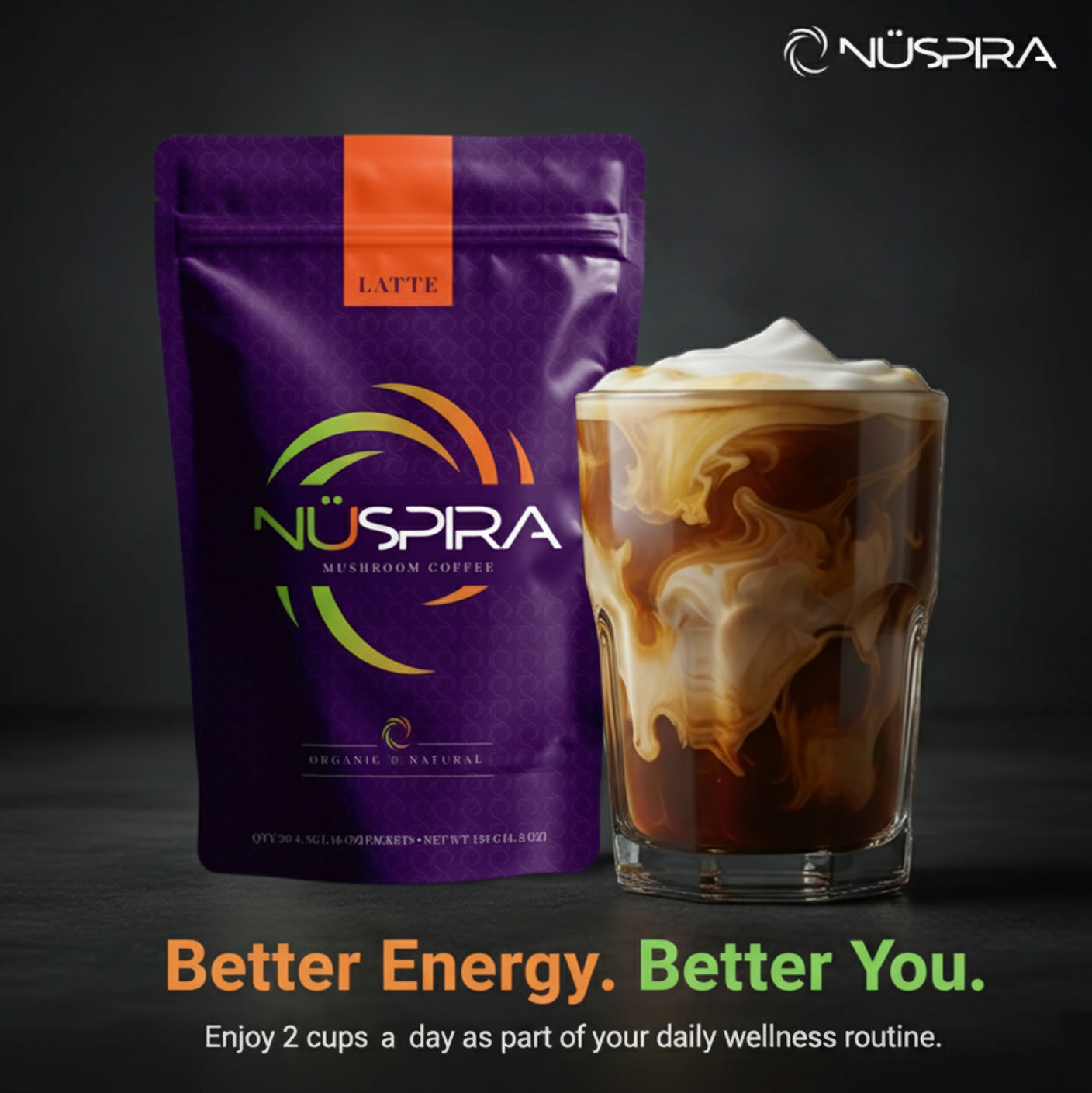 Latte Mushroom Coffee