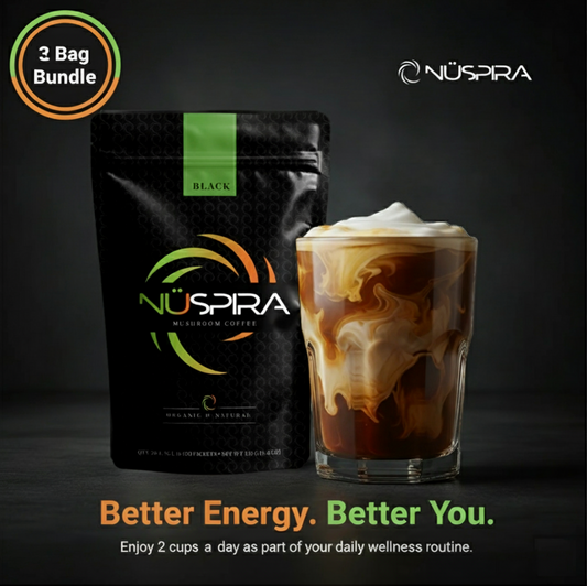 3 Black Mushroom Coffees