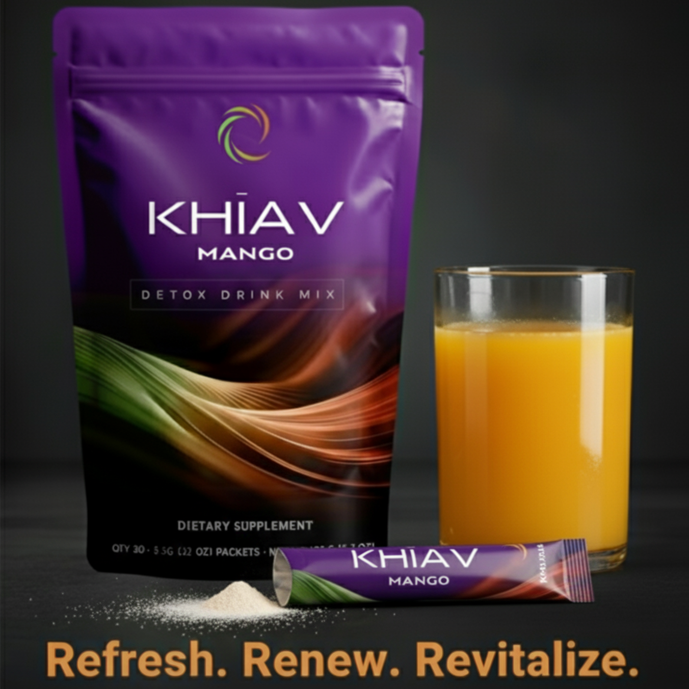 KHĪAV Mango Detox Drink Mix